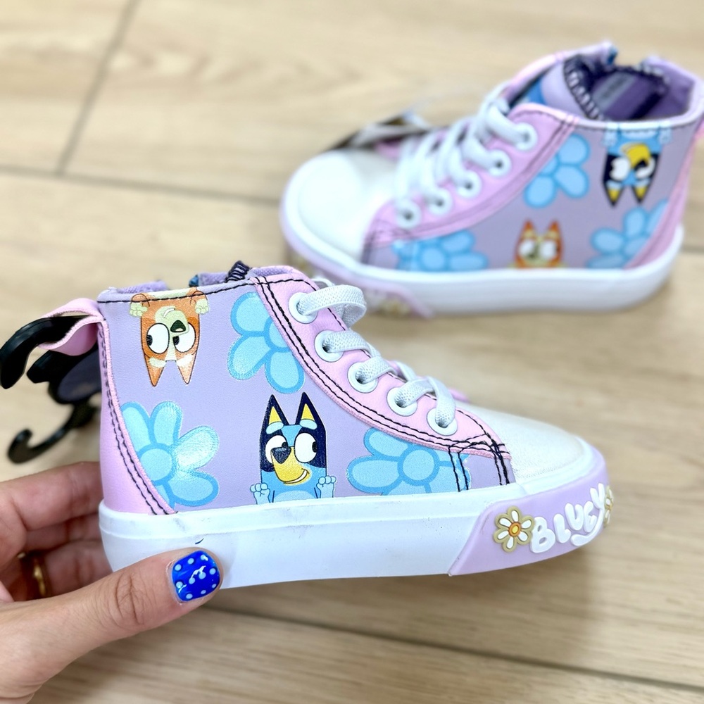 Bluey & Bingo Kids high top sneaker